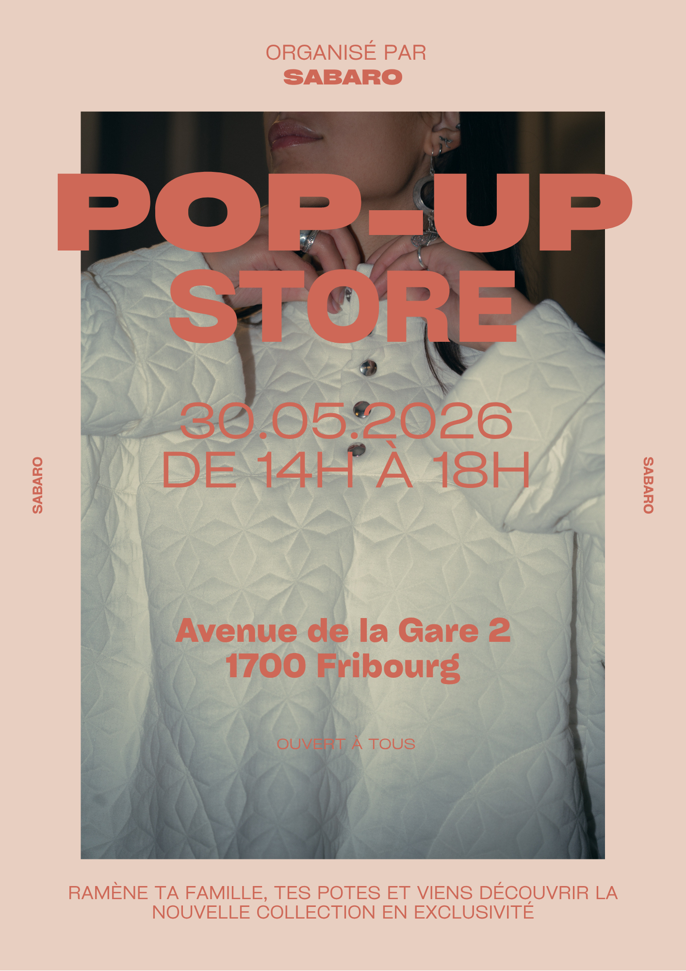 Affiche rose