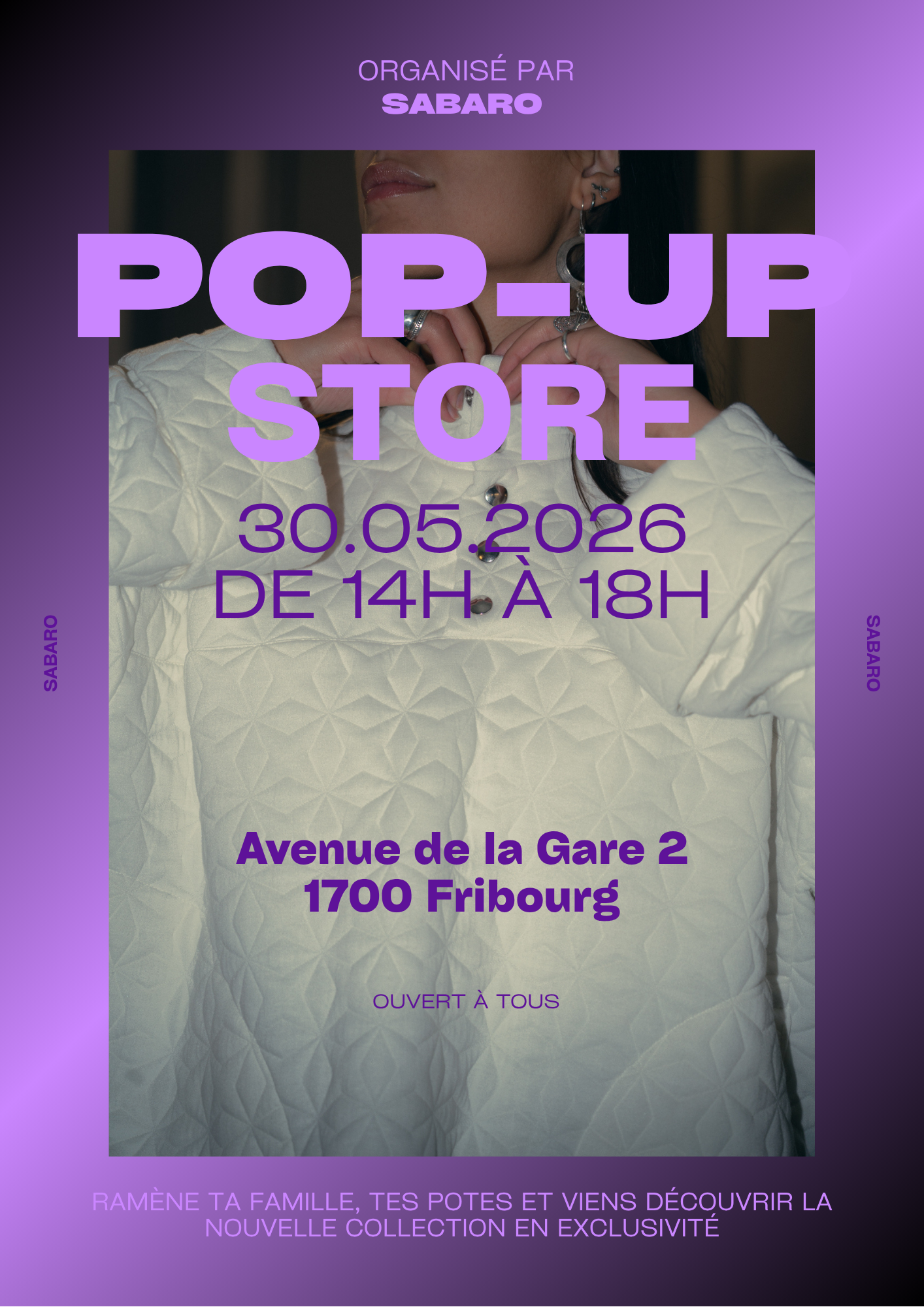 Copie de Affiche Evénementielle Pop-Up Store Seconde Main Vintage Moderne